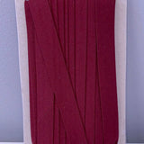 120 Decorative tape - dark red, 18 mm 