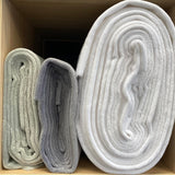 Gludais flīss - sniegbalts tonis