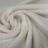 Buklē audums IVORY tonis (teddy)