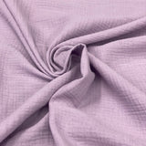 Gaiši violets muslīns - platums 130 cm