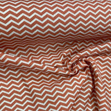 ZIG ZAG koraļļu sārts, platums 150 cm