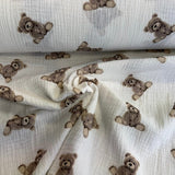 Bears, milky white base tone