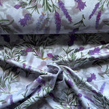 Lavender flowers, light base