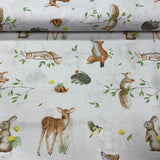 Meža iemītnieki, balts pamats