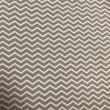 ZIG ZAG pelēkbalts, platums 150 cm