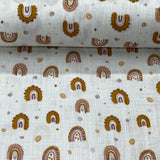 Dekoratīvas varavīksnes, sinepju tonī