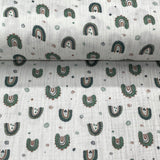 Dekoratīvas varavīksnes, veci zaļš tonis