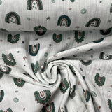 Dekoratīvas varavīksnes, veci zaļš tonis