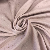 Vecrozā muslīns ar zelta krikumiņiem